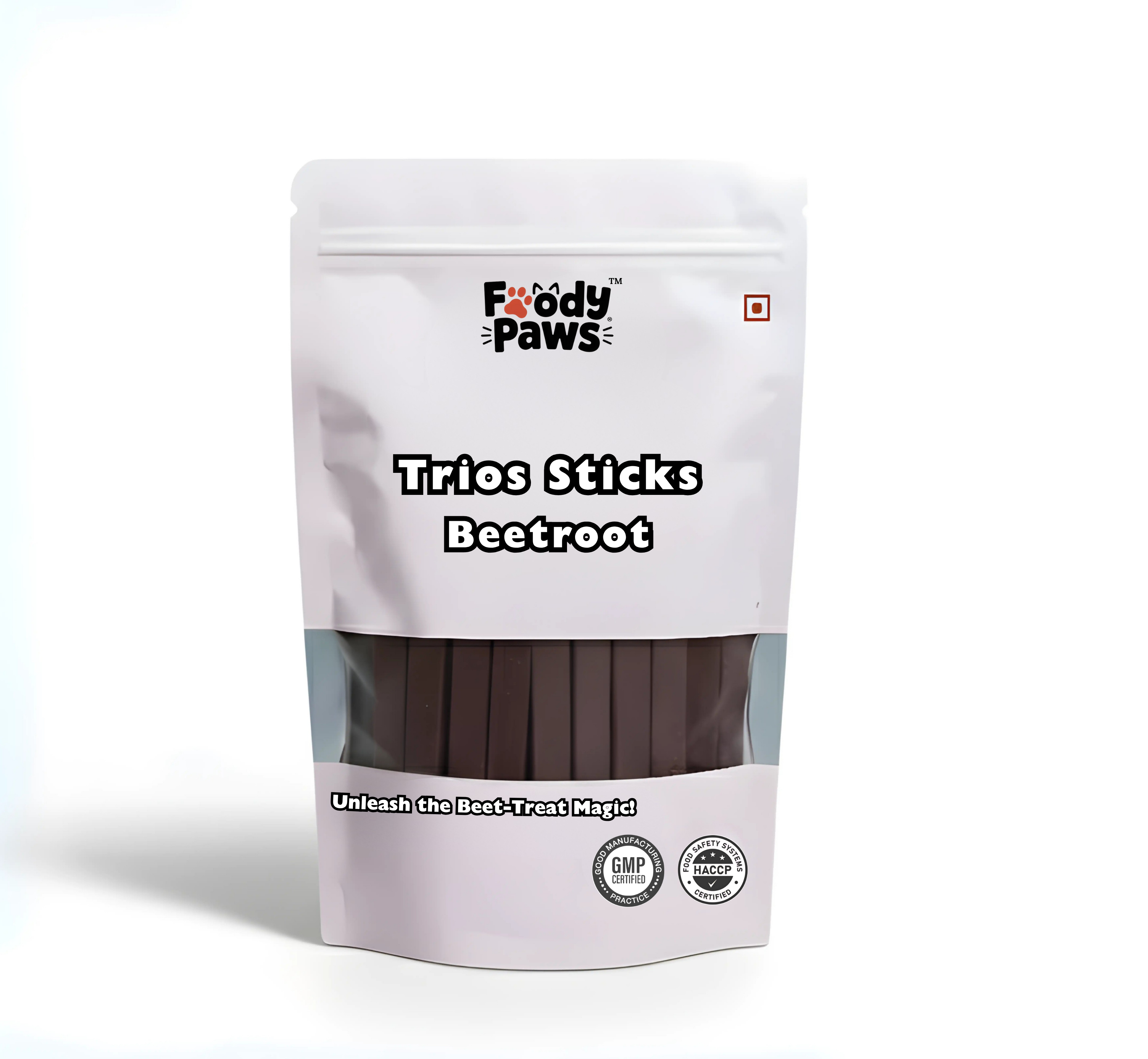 Foody Paws Dental Sticks┃Beetroot Flavour
