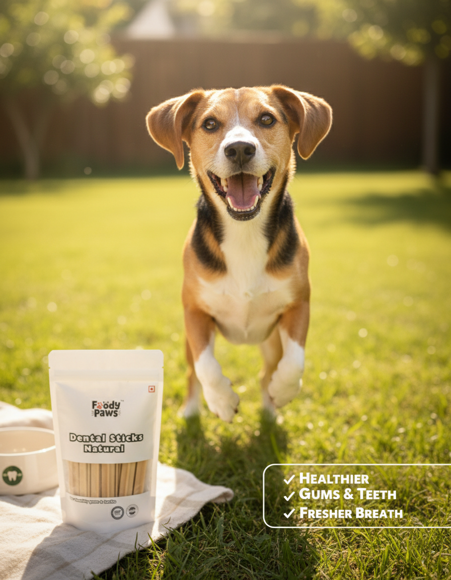 Foody Paws Dental Sticks┃Natural Flavour
