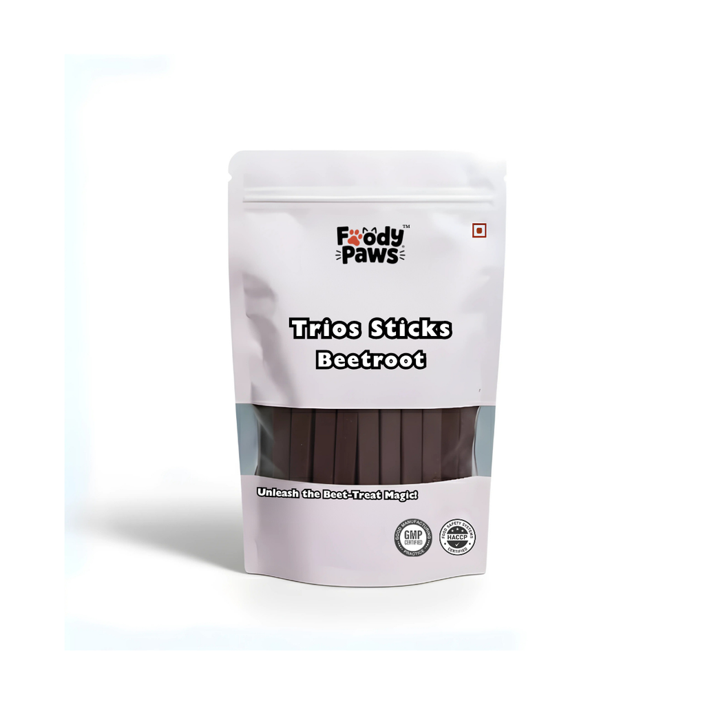Foody Paws Dental Sticks┃Beetroot Flavour