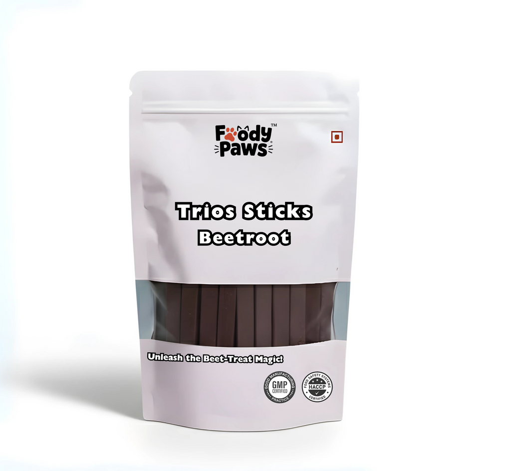 Foody Paws Dental Sticks┃Beetroot Flavour